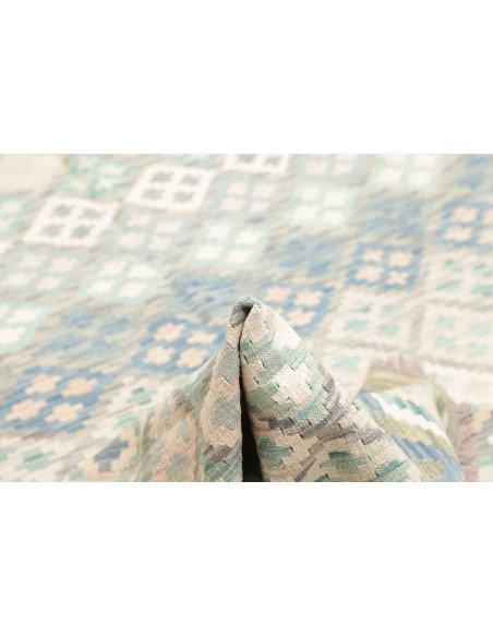 Rug Kilim Afghanistan 182x250 Blue Light Blue