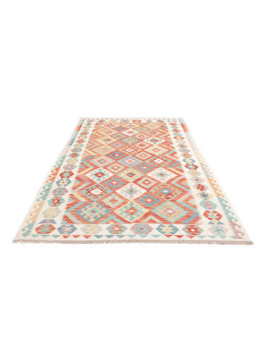 Rug Kilim Afghanistan 173x253 Terracotta Sky Bl