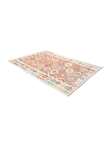 Rug Kilim Afghanistan 173x253 Terracotta Sky Bl