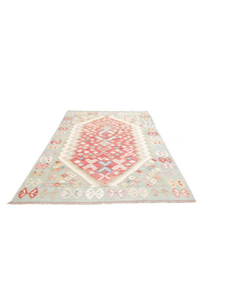 Rug Kilim Afghanistan 170x246 Light Blue Terrac
