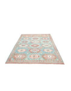 Tappeto Kilim Afghanistan 170x244 Azzurro Acqua 2