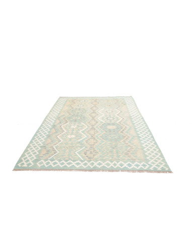 Rug Kilim Afghanistan 179x244 Light Blue Beige