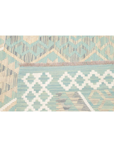 Tappeto Kilim Afghanistan 179x244 Celeste Beige