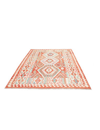 Tappeto Kilim Afghanistan 180x240 Terracotta Az