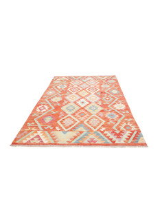 Tappeto Kilim Afghanistan 168x254 Terracotta Ar 2