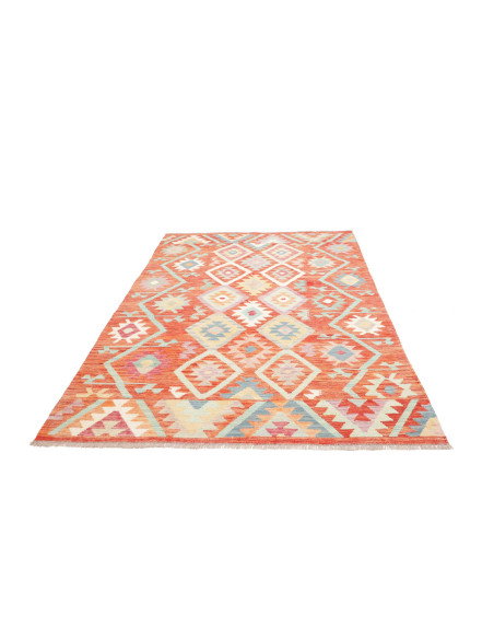 Tappeto Kilim Afghanistan 168x254 Terracotta Ar