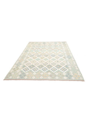 Rug Kilim Afghanistan 173x242 Light Blue-green