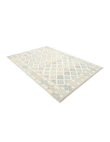 Tappeto Kilim Afghanistan 173x242 Blu-verde Chi