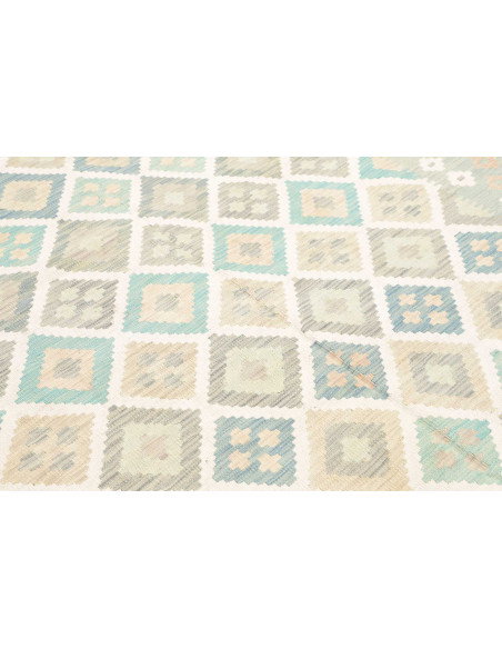 Rug Kilim Afghanistan 173x242 Light Blue-green