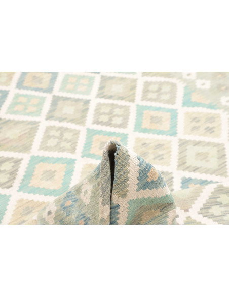 Tappeto Kilim Afghanistan 173x242 Blu-verde Chi