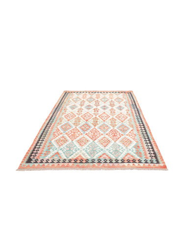 Tappeto Kilim Afghanistan 173x262 Arancio Coral