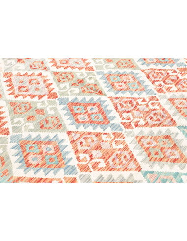 Tappeto Kilim Afghanistan 173x262 Arancio Coral