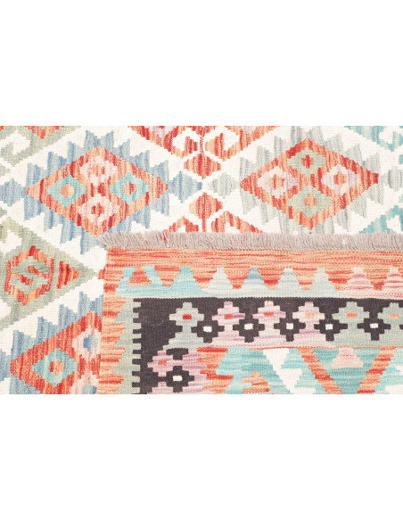 Tappeto Kilim Afghanistan 173x262 Arancio Coral