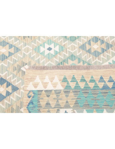 Tappeto Kilim Afghanistan 167x244 Blu Azzurro