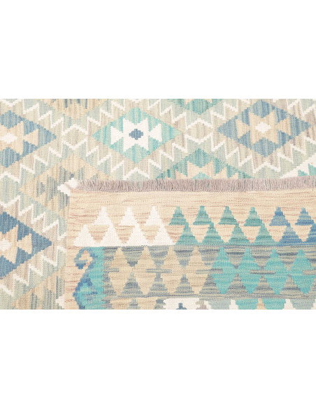 Tappeto Kilim Afghanistan 167x244 Blu Azzurro