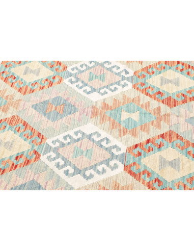 Tappeto Kilim Afghanistan 173x244 Azzurro Chiar