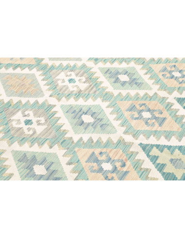 Tappeto Kilim Afghanistan 175x242 Blu Cielo Tur