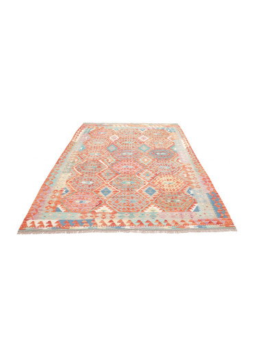 Tappeto Kilim Afghanistan 178x246 Terracotta Bl