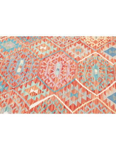 Tappeto Kilim Afghanistan 178x246 Terracotta Bl