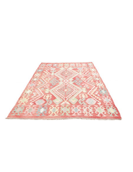 Rug Kilim Afghanistan 172x240 Terracotta Red Aq