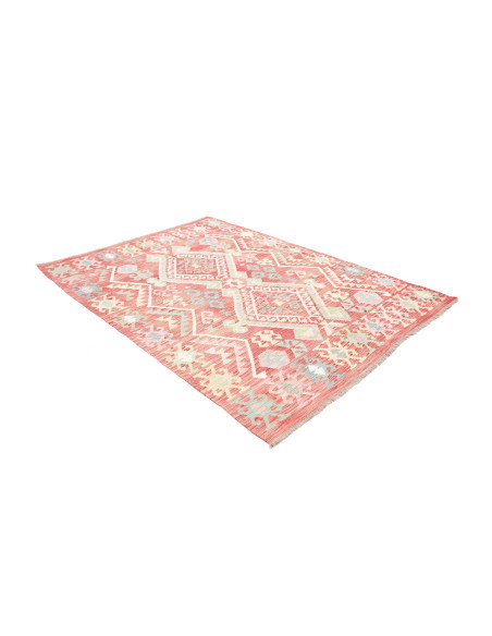 Rug Kilim Afghanistan 172x240 Terracotta Red Aq