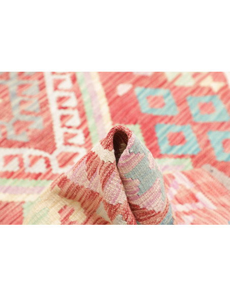 Tappeto Kilim Afghanistan 172x240 Rosso Terraco