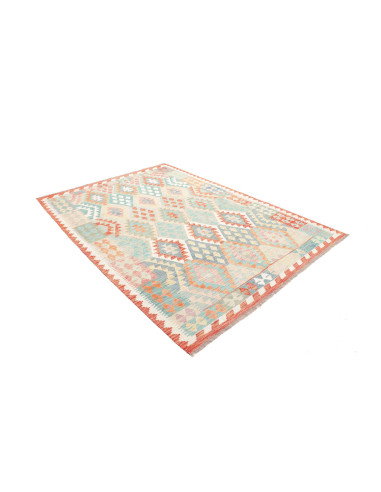 Tappeto Kilim Afghanistan 179x248 Azzurro Coral
