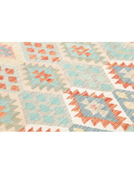 Rug Kilim Afghanistan 179x248 Light Blue Coral