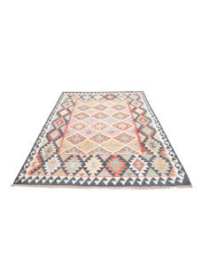 Rug Kilim Afghanistan 160x241 Light Blue Terrac 2