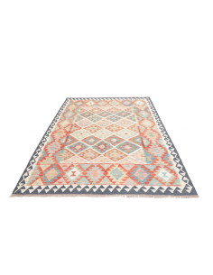 Rug Kilim Afghanistan 163x237 Turquoise Blue Te 2