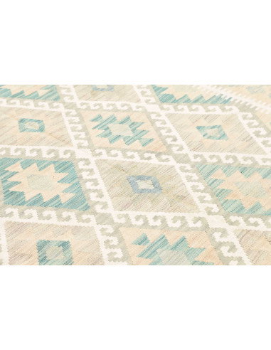 Tappeto Kilim Afghanistan 172x243 Azzurro Acqua