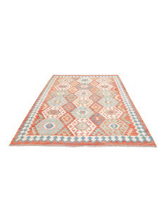 Tappeto Kilim Afghanistan 177x242 Terracotta Bl 2