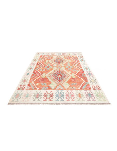 Tappeto Kilim Afghanistan 174x252 Terracotta Ar