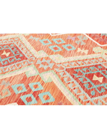 Tappeto Kilim Afghanistan 174x252 Terracotta Ar