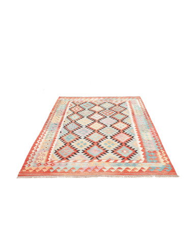 Rug Kilim Afghanistan 143x201 Light Blue Terrac