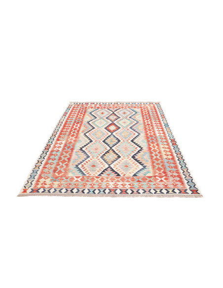 Rug Kilim Afghanistan 153x206 Coral Terracotta