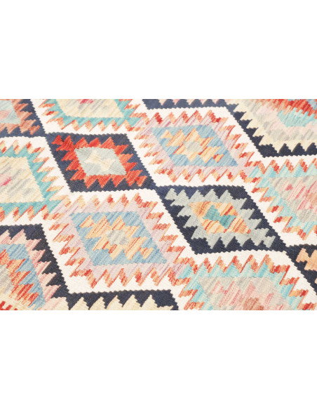 Tappeto Kilim Afghanistan 153x206 Corallo Terra