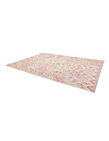 Rug Kilim Afghanistan 250x362 Grey-beige Multic