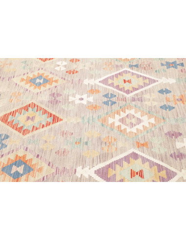 Rug Kilim Afghanistan 203x294 Greige Lavender