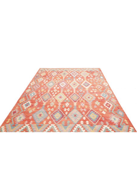 Rug Kilim Afghanistan 201x298 Coral Orange Ligh
