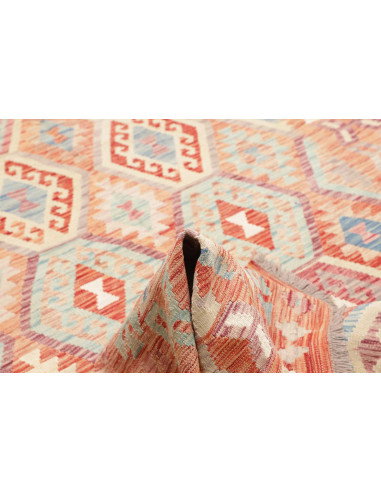 Tappeto Kilim Afghanistan 205x292 Arancione Ter