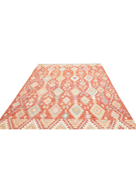 Rug Kilim Afghanistan 199x294 Terracotta Orange
