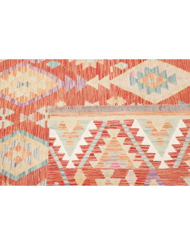 Tappeto Kilim Afghanistan 199x294 Terracotta Ar