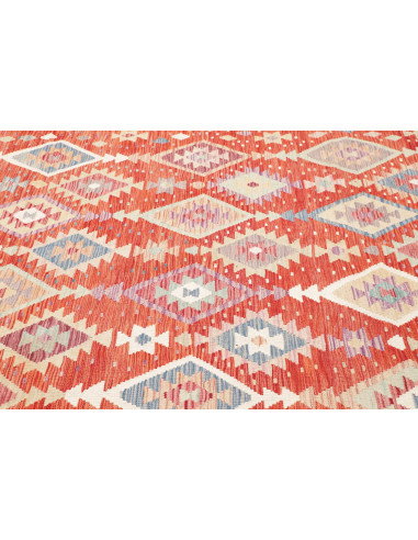 Rug Kilim Afghanistan 204x315 Terracotta Red Re