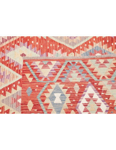 Rug Kilim Afghanistan 204x315 Terracotta Red Re