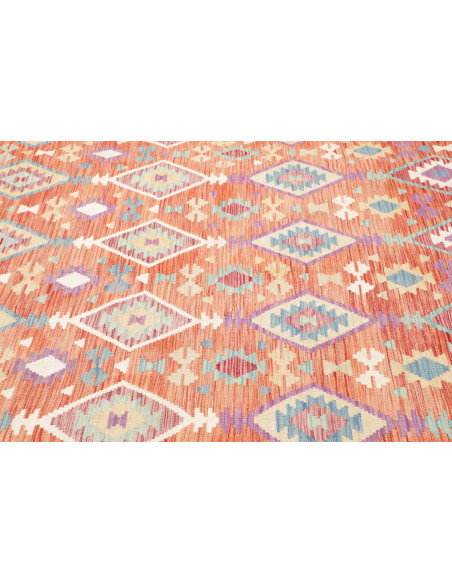 Rug Kilim Afghanistan 207x305 Terracotta Light