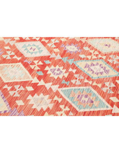 Rug Kilim Afghanistan 200x300 Terracotta Orange