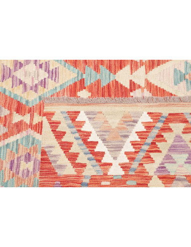 Rug Kilim Afghanistan 200x300 Terracotta Orange