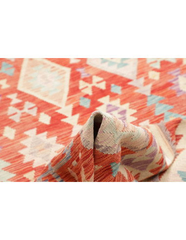 Rug Kilim Afghanistan 200x300 Terracotta Orange