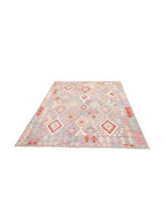 Tappeto Kilim Afghanistan 170x240 Grigio Con Ac 2